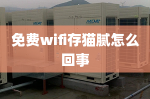 免費(fèi)wifi存貓膩怎么回事