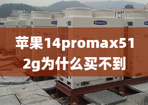 蘋果14promax512g為什么買不到