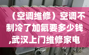 （空調(diào)維修）空調(diào)不制冷了加氟要多少錢,武漢上門維修家電