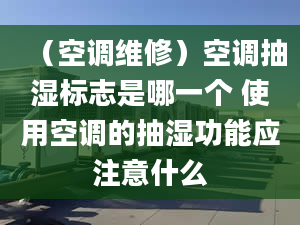 （空調(diào)維修）空調(diào)抽濕標(biāo)志是哪一個(gè) 使用空調(diào)的抽濕功能應(yīng)注意什么