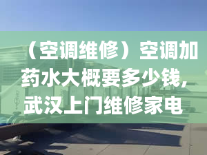 （空調(diào)維修）空調(diào)加藥水大概要多少錢,武漢上門維修家電