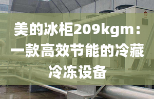 美的冰柜209kgm：一款高效節(jié)能的冷藏冷凍設(shè)備