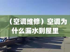 （空調(diào)維修）空調(diào)為什么漏水到屋里