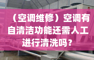 （空調(diào)維修）空調(diào)有自清潔功能還需人工進(jìn)行清洗嗎？