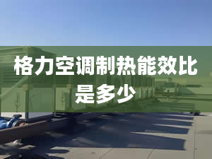 格力空調(diào)制熱能效比是多少