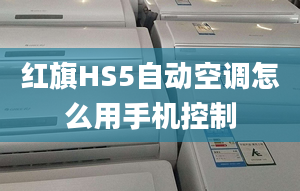 紅旗HS5自動空調(diào)怎么用手機控制