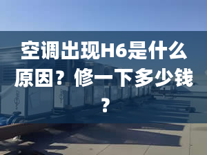 空調(diào)出現(xiàn)H6是什么原因？修一下多少錢？