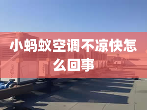 小螞蟻空調(diào)不涼快怎么回事