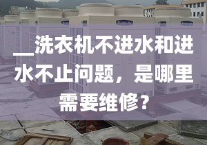 __洗衣機(jī)不進(jìn)水和進(jìn)水不止問題，是哪里需要維修？