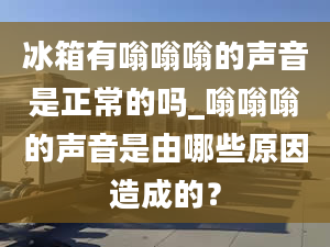 冰箱有嗡嗡嗡的聲音是正常的嗎_嗡嗡嗡的聲音是由哪些原因造成的？