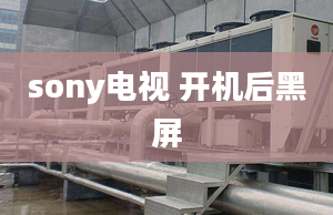 sony電視 開機(jī)后黑屏