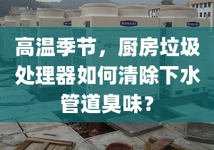 高溫季節(jié)，廚房垃圾處理器如何清除下水管道臭味？