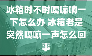 冰箱時(shí)不時(shí)嘎嘣響一下怎么辦 冰箱老是突然嘎嘣一聲怎么回事