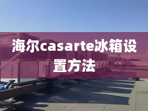 海爾casarte冰箱設置方法