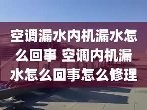 空調(diào)漏水內(nèi)機漏水怎么回事 空調(diào)內(nèi)機漏水怎么回事怎么修理