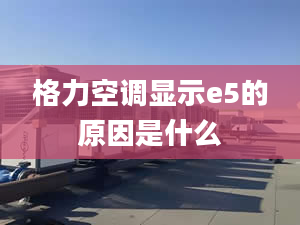 格力空調(diào)顯示e5的原因是什么