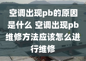 空調(diào)出現(xiàn)pb的原因是什么 空調(diào)出現(xiàn)pb維修方法應該怎么進行維修