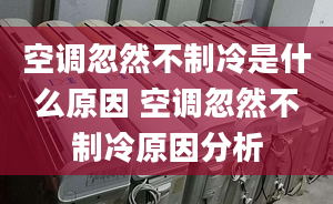 空調(diào)忽然不制冷是什么原因 空調(diào)忽然不制冷原因分析